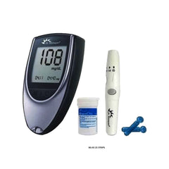 Dr Morepen Glucose Monitor BG-03(Grey Color) + 25 Test Strips