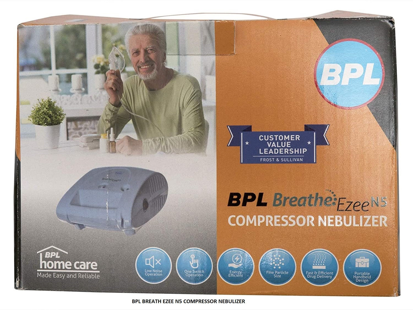 BPL Breathe Ezee N5 Compressor Nebulizer