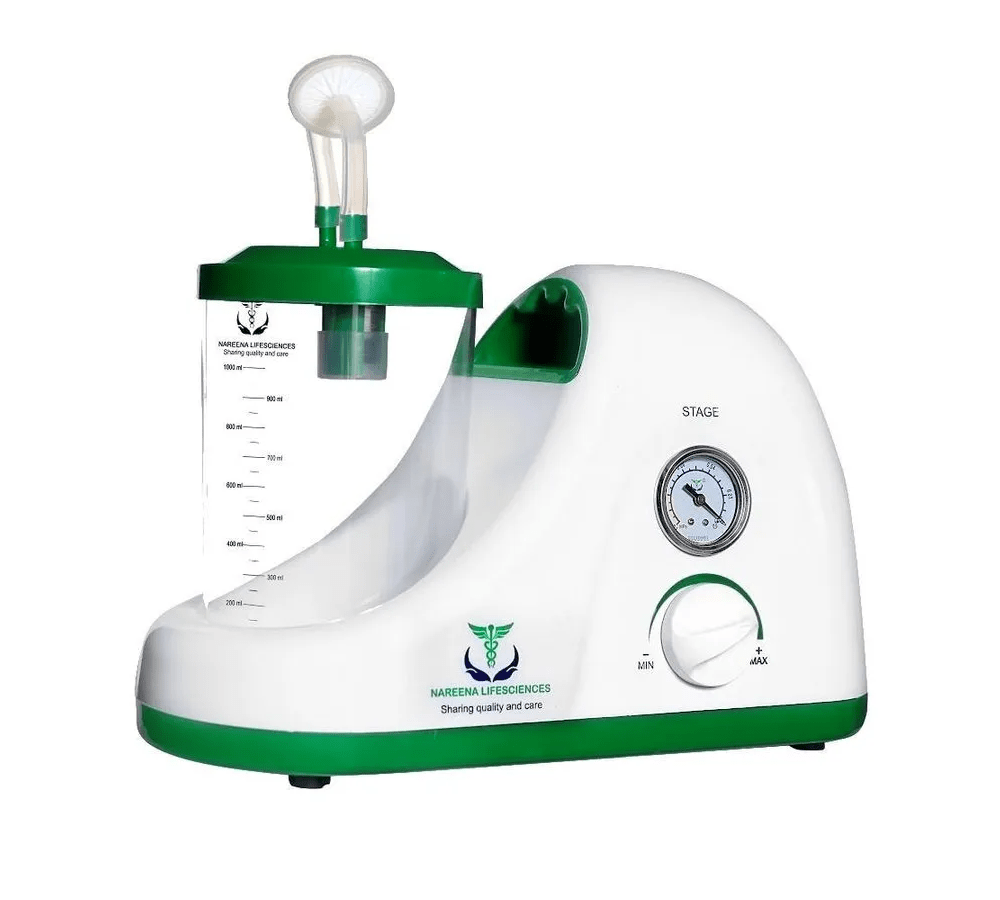 Automatic Nareena Life Sciences Portable Phlegm Suction Machine Capacity: 100ML