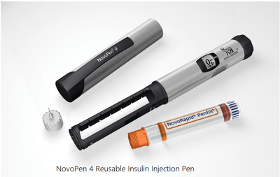 NovoPen 4 Reusable Insulin Injection Device (Pen)