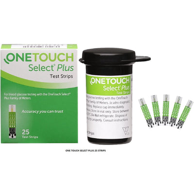 OneTouch Select Plus 25 Gluco Strips