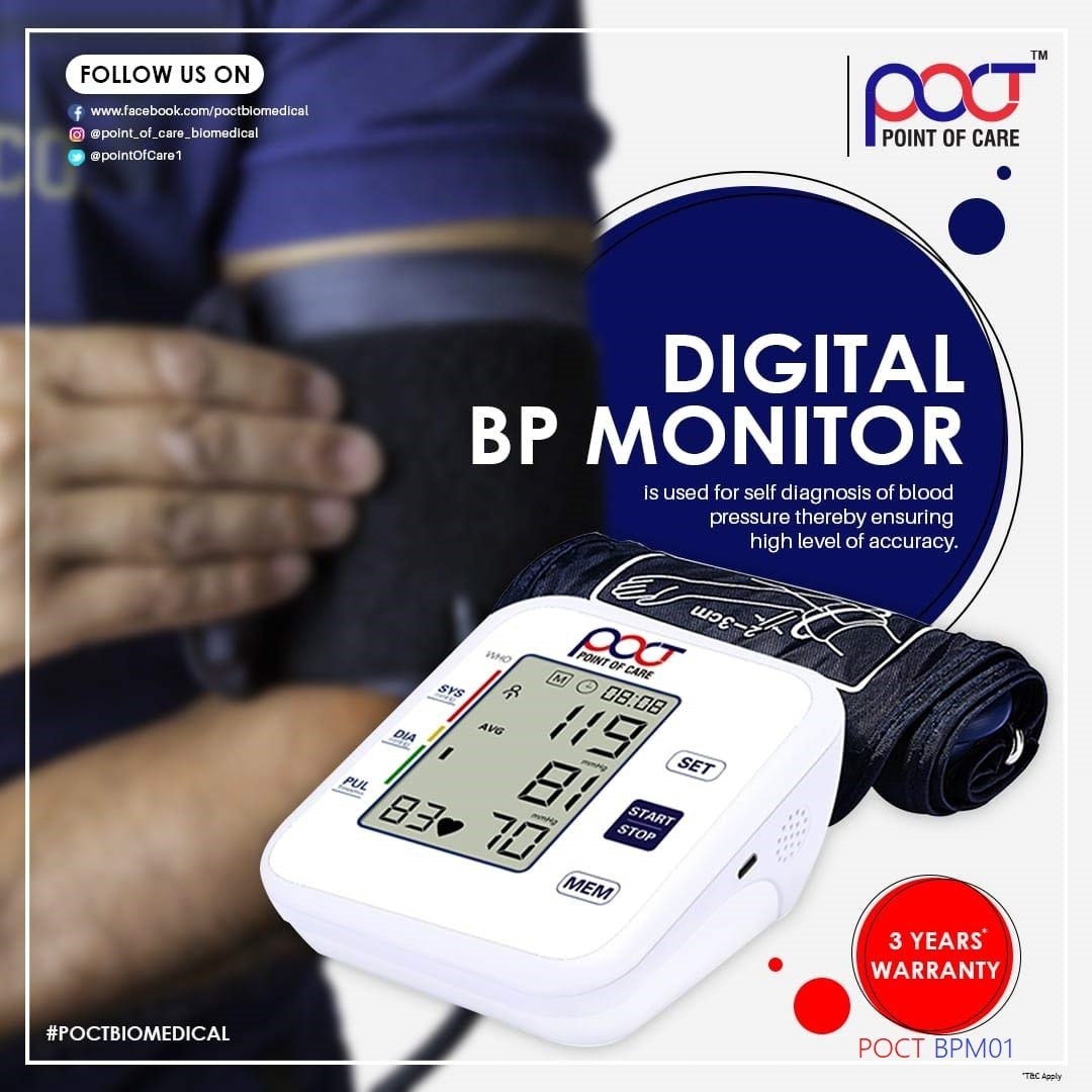 Digital BP (Blood Pressure) Monitor POCT PBM01