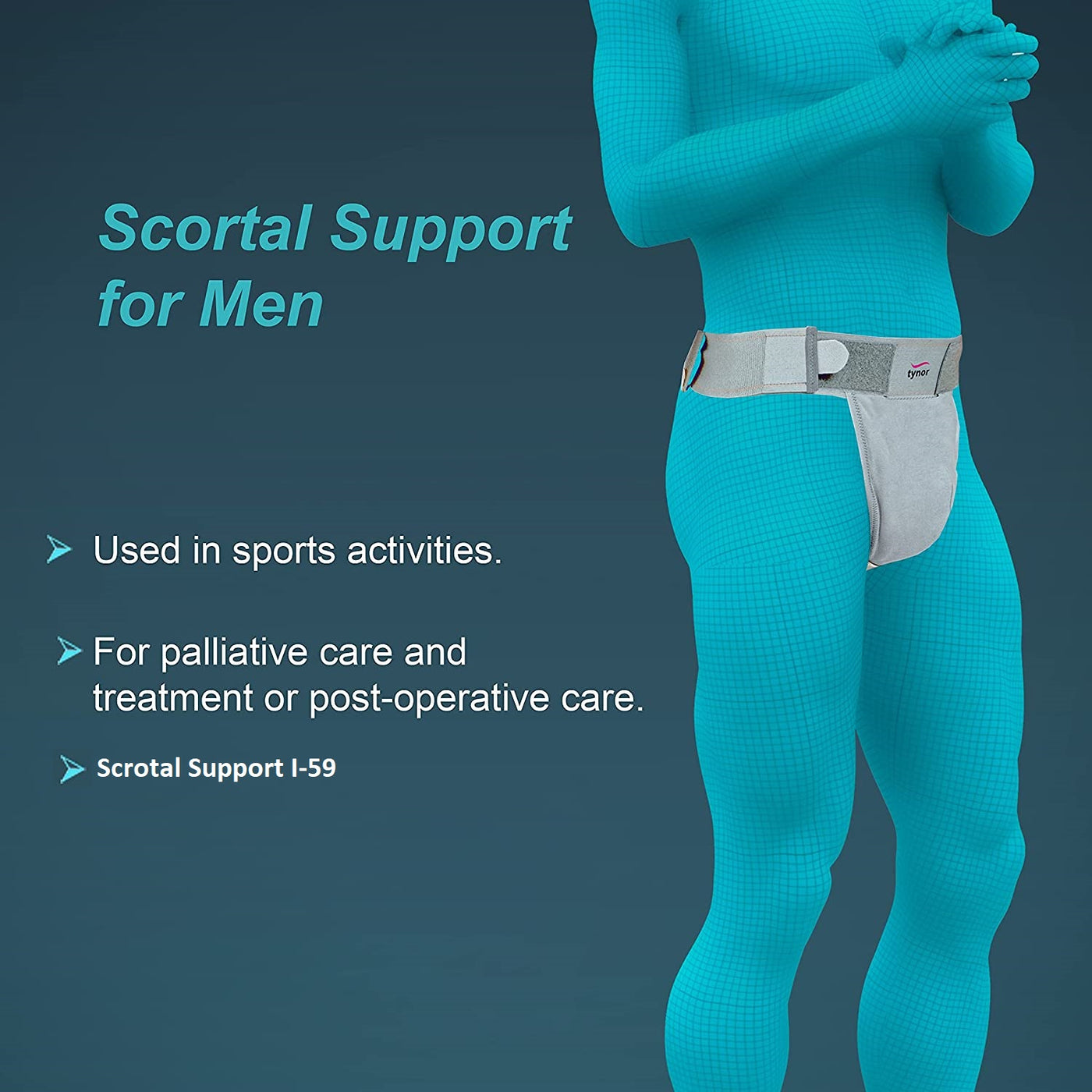 Tynor Scrotal Support (Gray) I-59