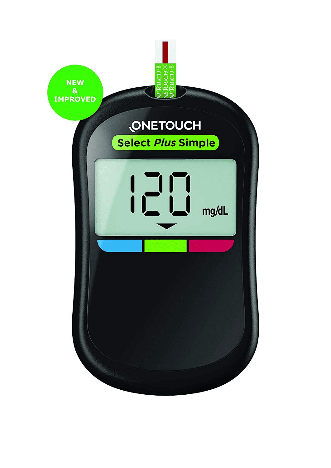 OneTouch Select Plus Simple Glucometer (10+50 Strips)