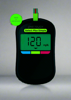 OneTouch Select Plus Simple Glucometer (10+50 Strips)