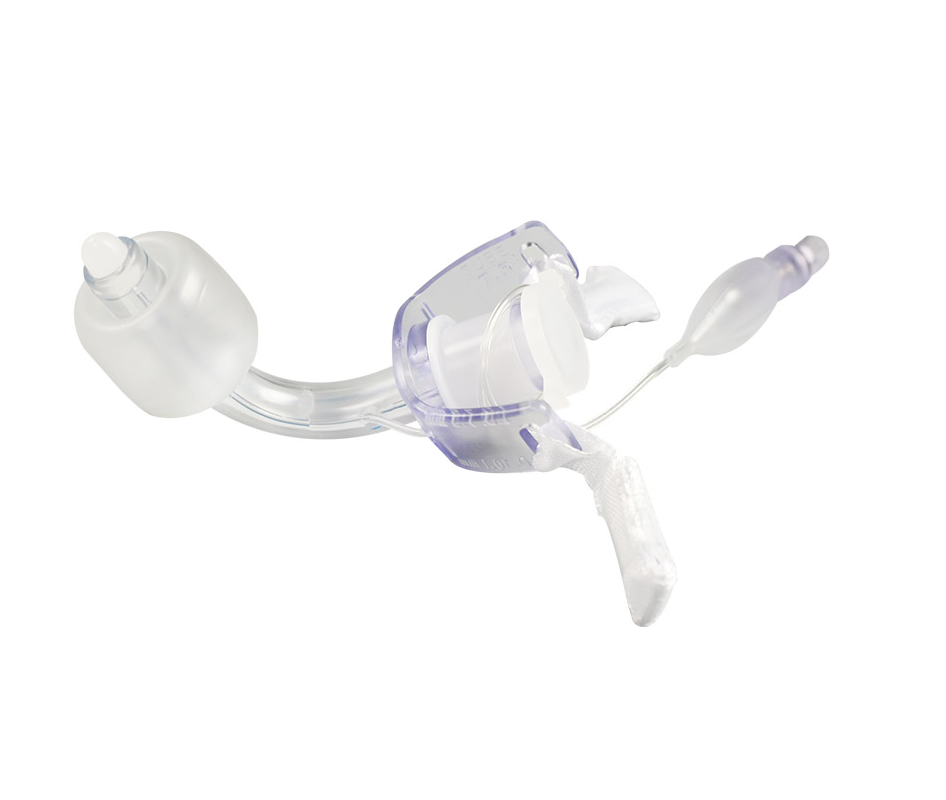 Straight Cuffed Tracheotomy Tube Size 4.0 mm, 1 Pcs