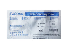 Tuoren Straight Cuffed Tracheotomy Tube Size 4.0 mm, 1 Pcs