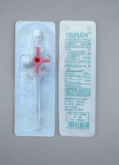 Romsons Triflon I.V. Cannula GS-3006 with 3-Way Stop Cock – Sterile for Simultaneous Infusion