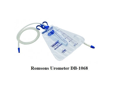 Romsons Urometer Urine Collection Bag with Measured Volume DB-1068