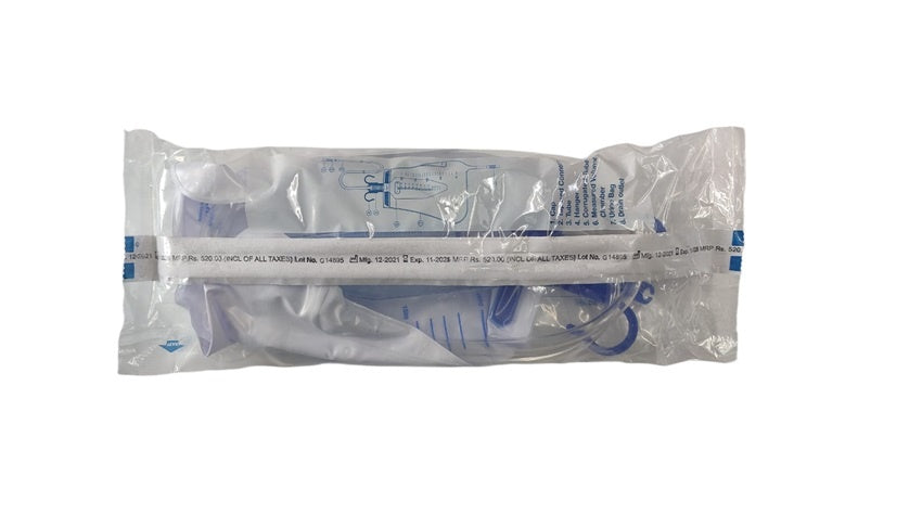 Romsons Urometer Urine Collection Bag with Measured Volume DB-1068